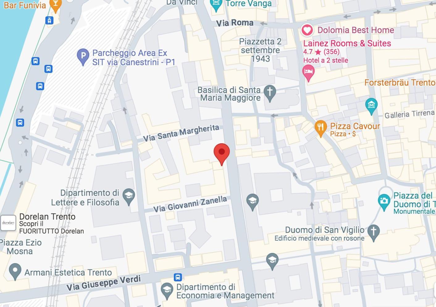 Casa Rosmini Rooms, Dolomia Best Home Trento Kültér fotó